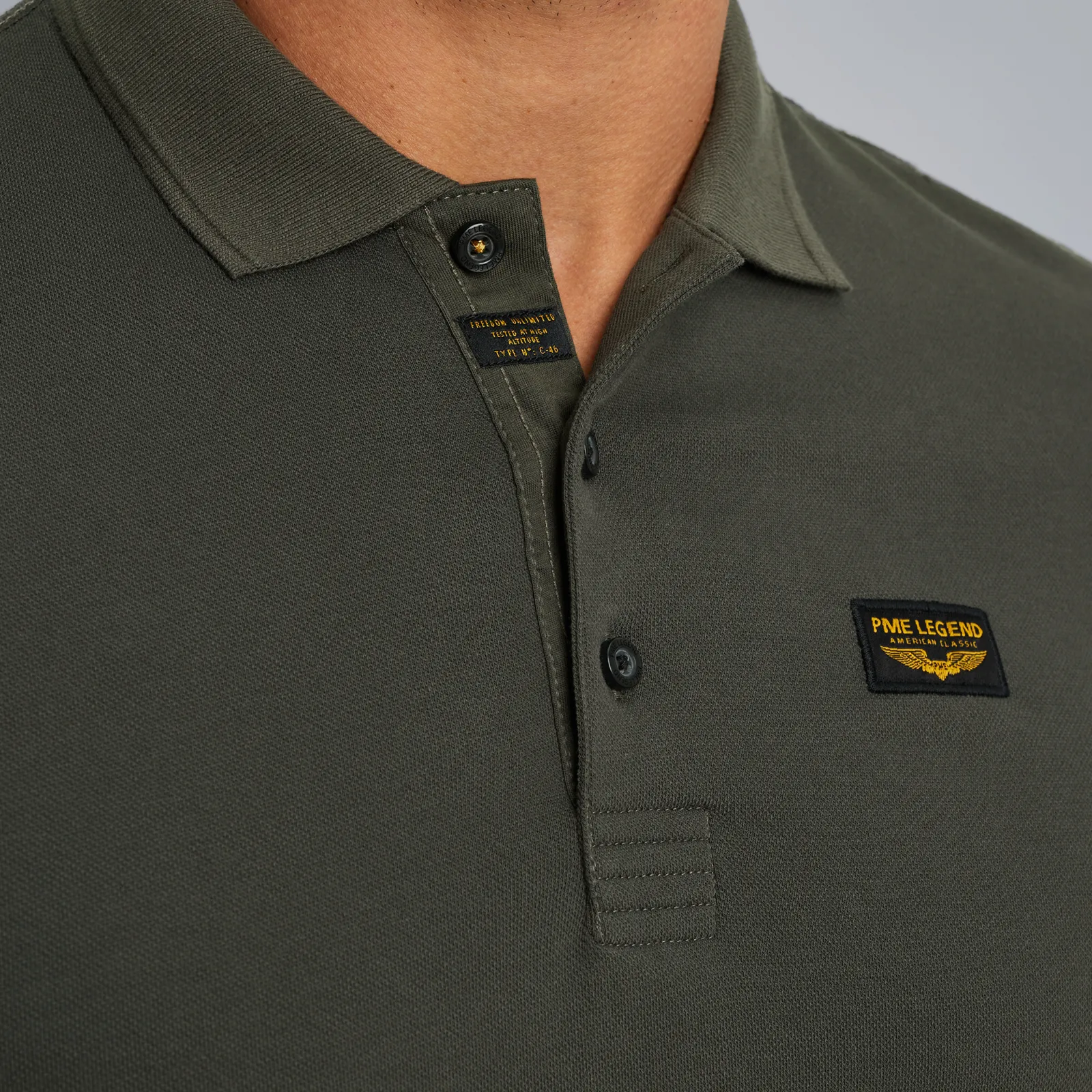 PME Legend American Classic Polo Groen Hot