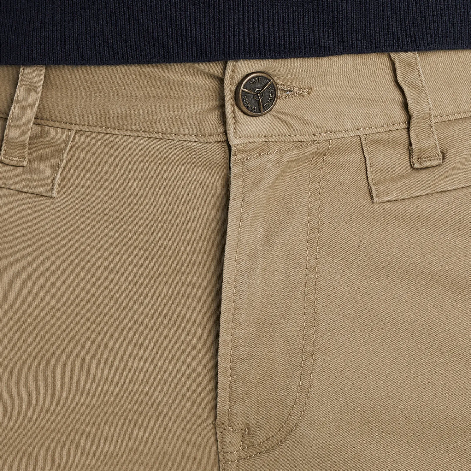 PME Legend American Classic Regular Fit Chino Beige Best Sale