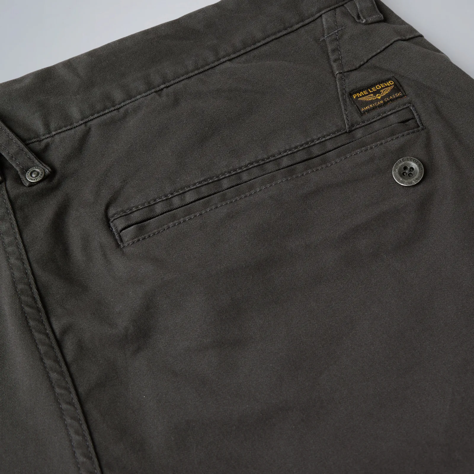 PME Legend American Classic Regular Fit Chino Grijs Best Sale