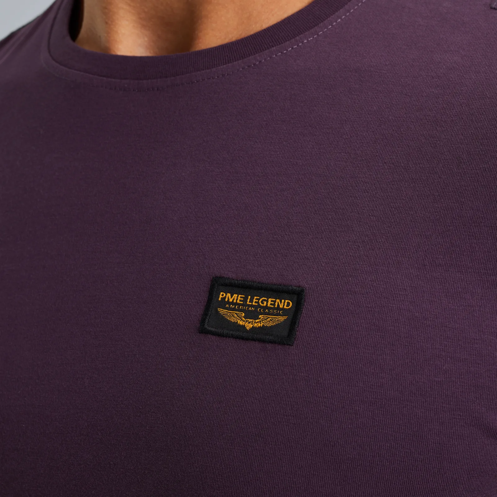 PME Legend American Classic T-shirt Paars Outlet