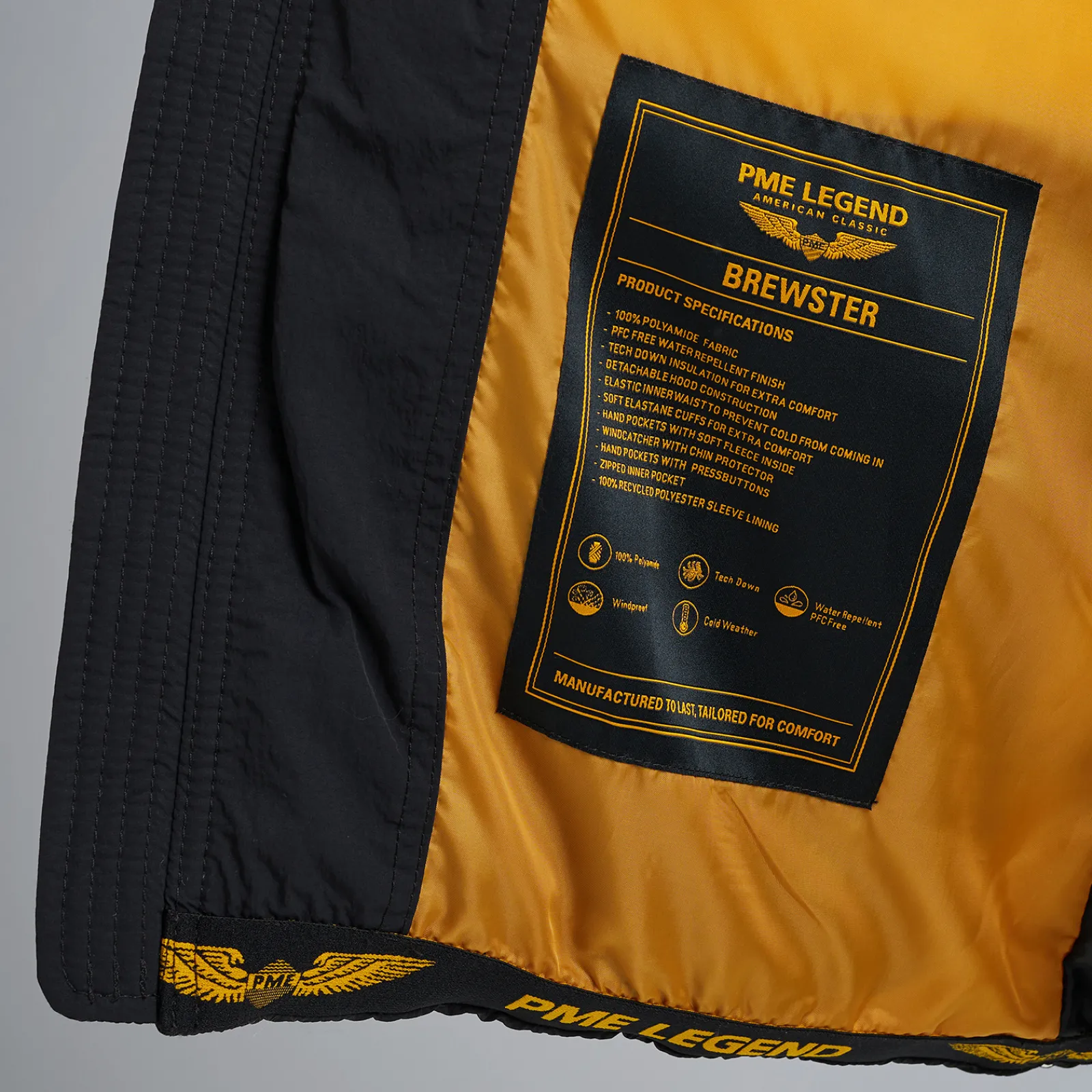 PME Legend Brewster Jas Zwart Store