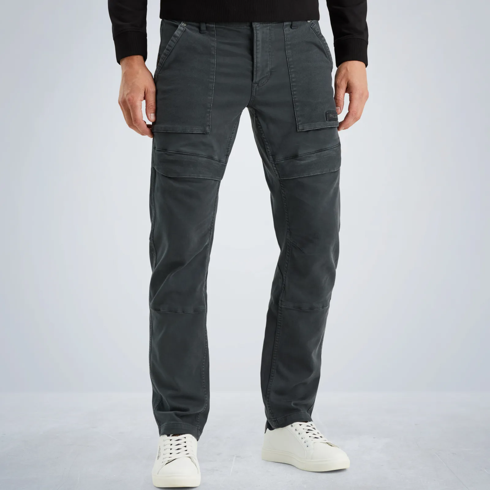PME Legend Flightrider Relaxed Fit Broek Grijs Cheap