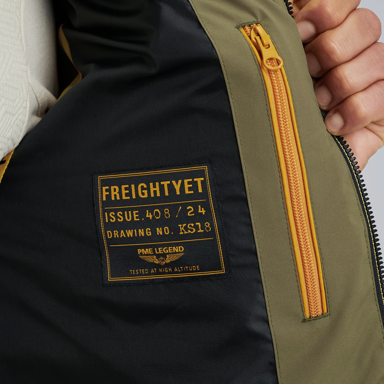 PME Legend Freightyet Jas Kaki Shop
