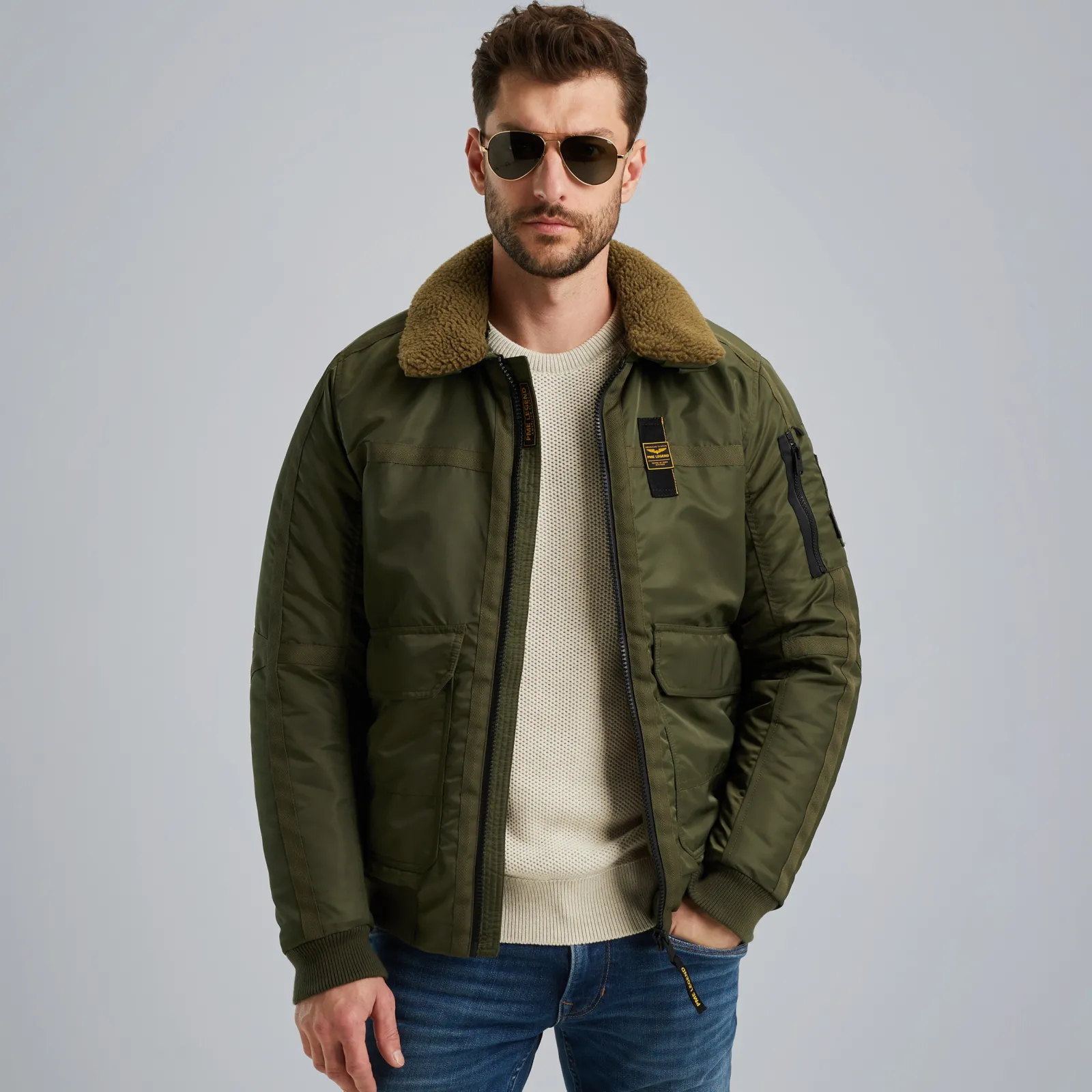 PME Legend Glazer Jas Groen Flash Sale