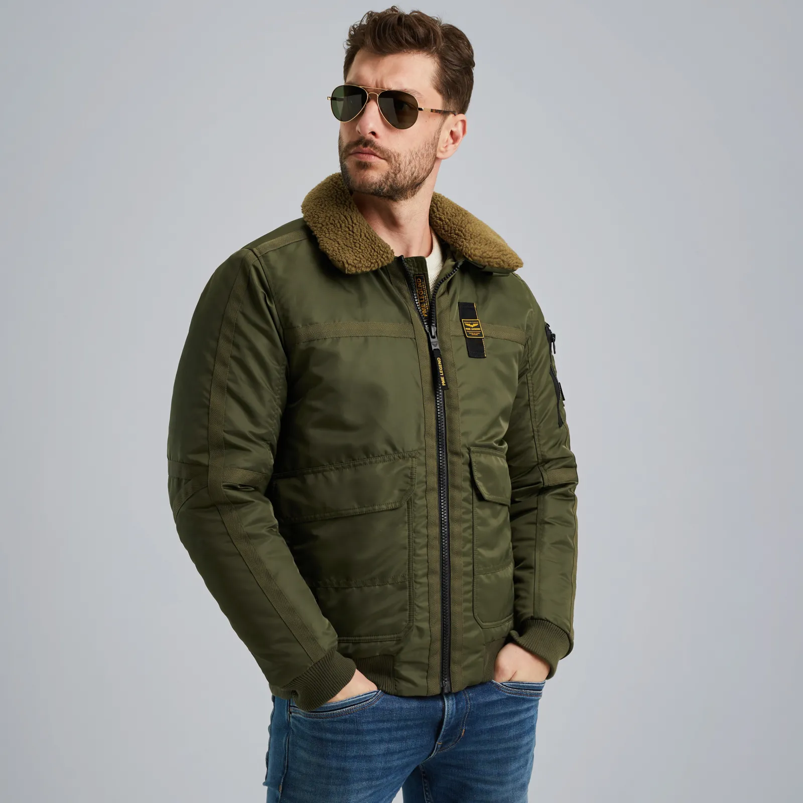 PME Legend Glazer Jas Groen Flash Sale