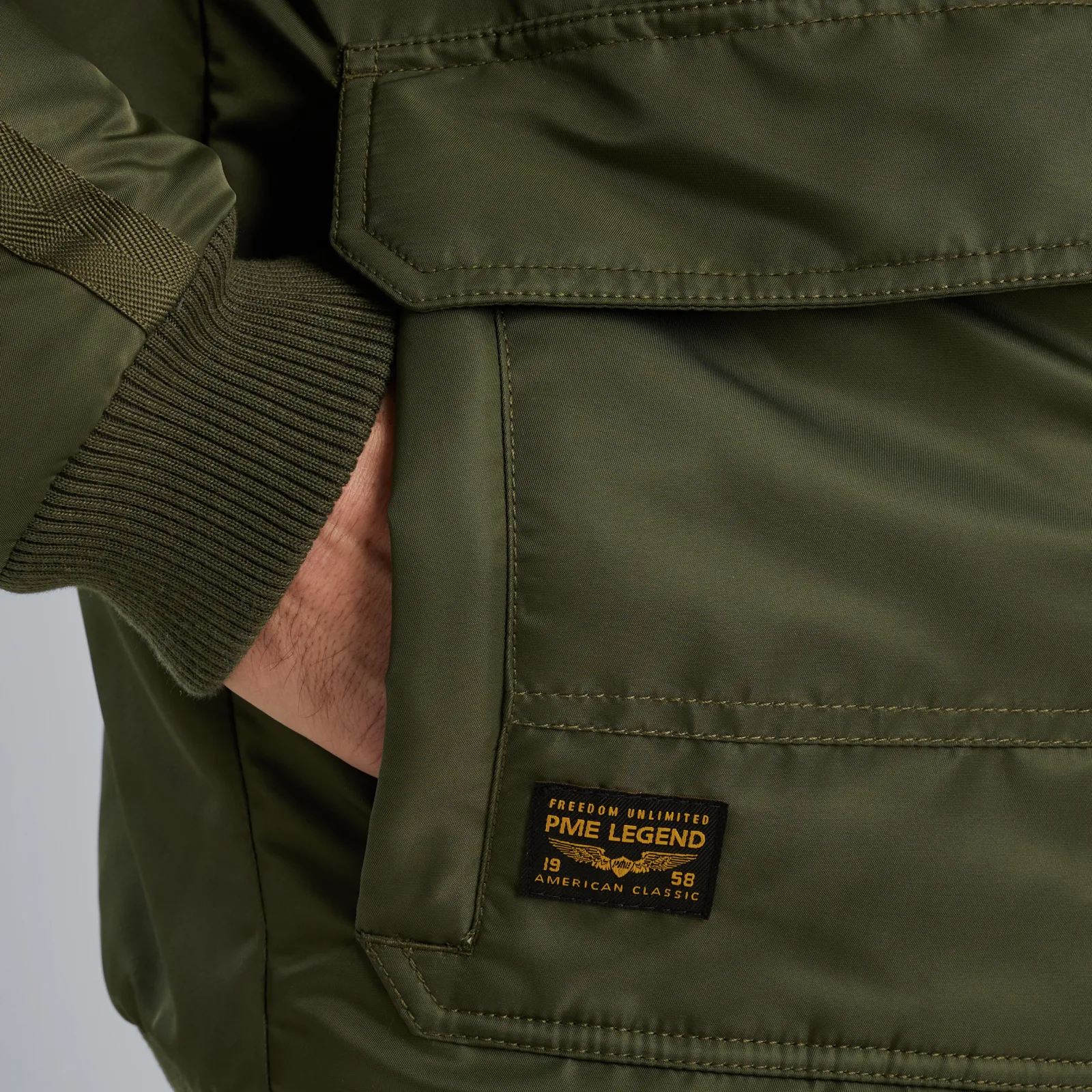 PME Legend Glazer Jas Groen Flash Sale