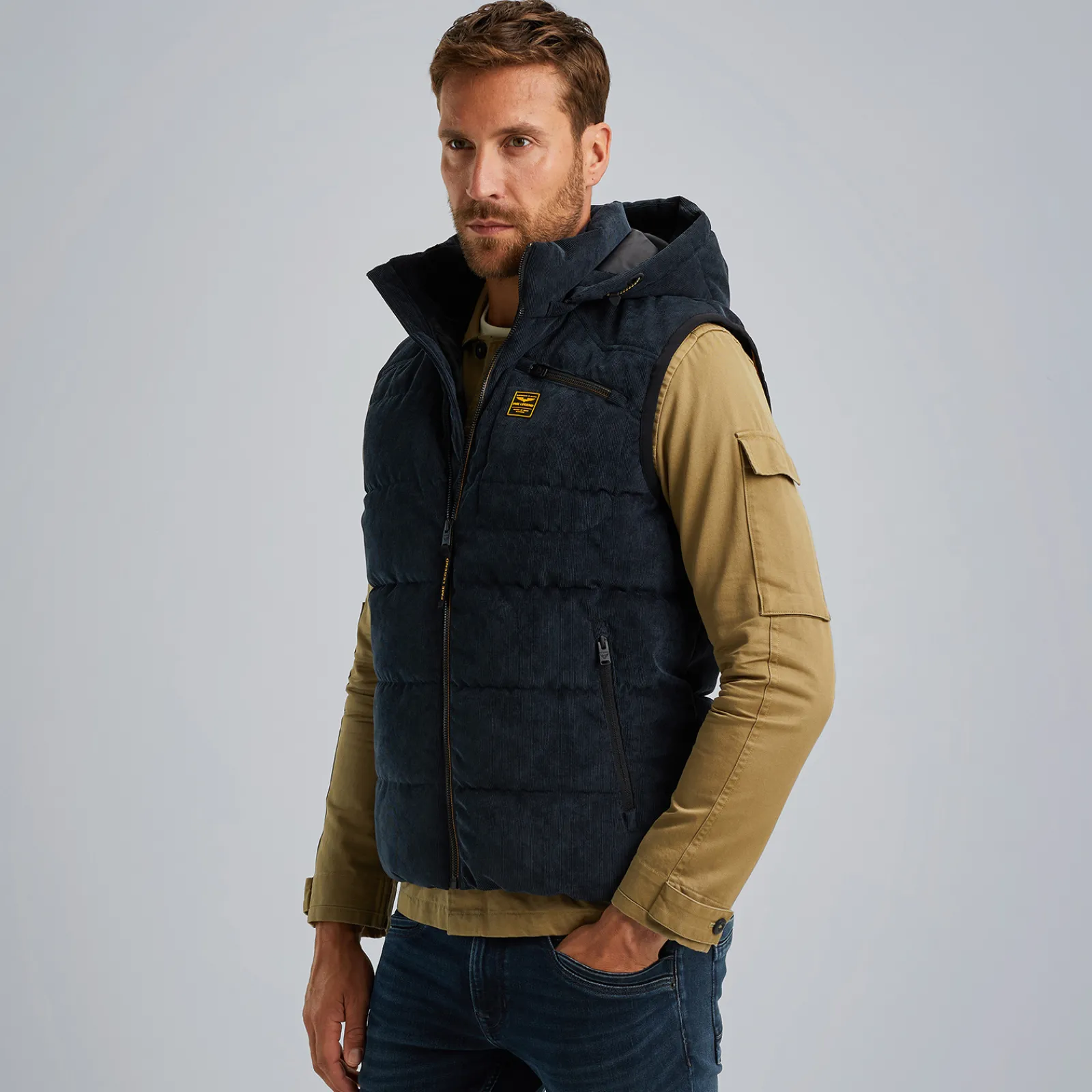 PME Legend Gobbler Bodywarmer Blauw Outlet