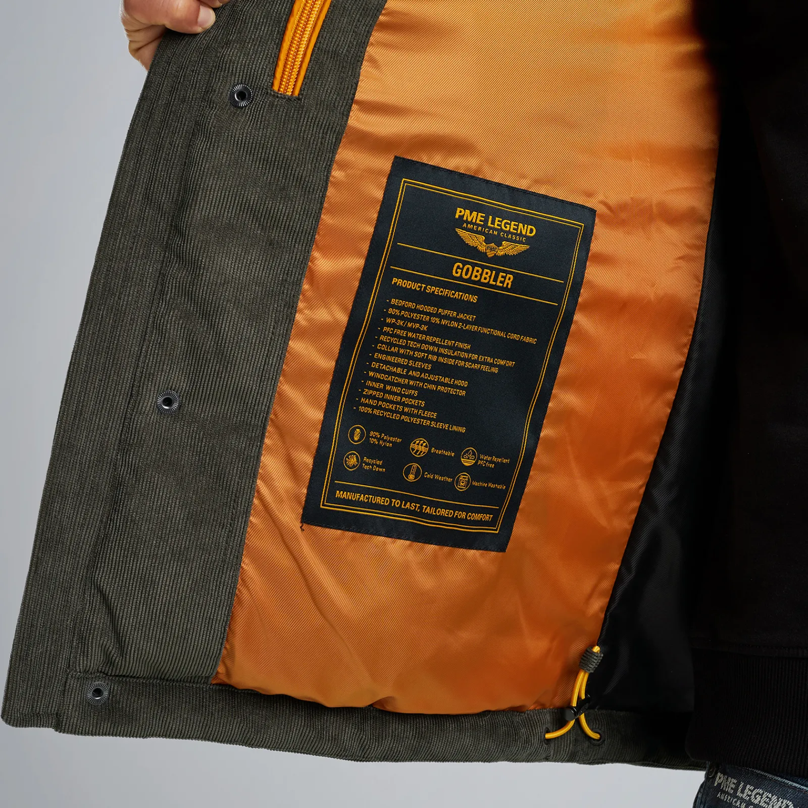 PME Legend Gobbler Jas Groen Shop