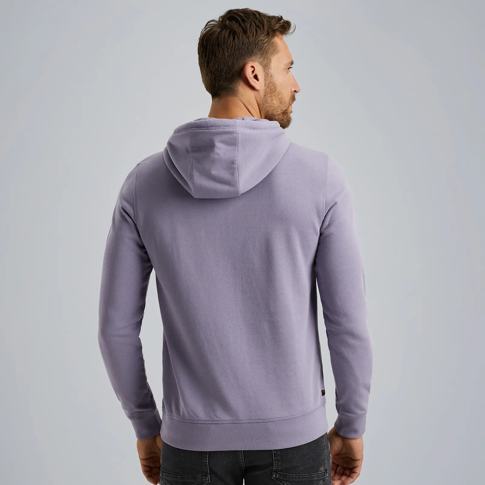 PME Legend Hoodie Met Artwork Paars Discount