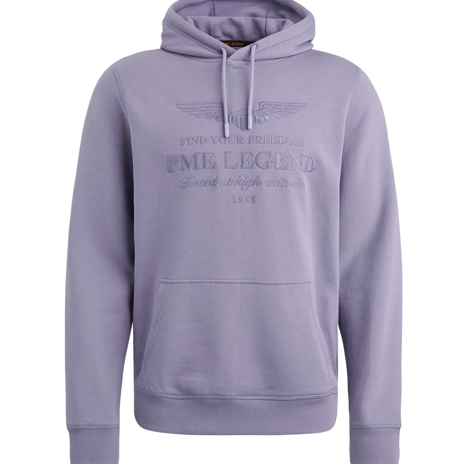 PME Legend Hoodie Met Artwork Paars Discount