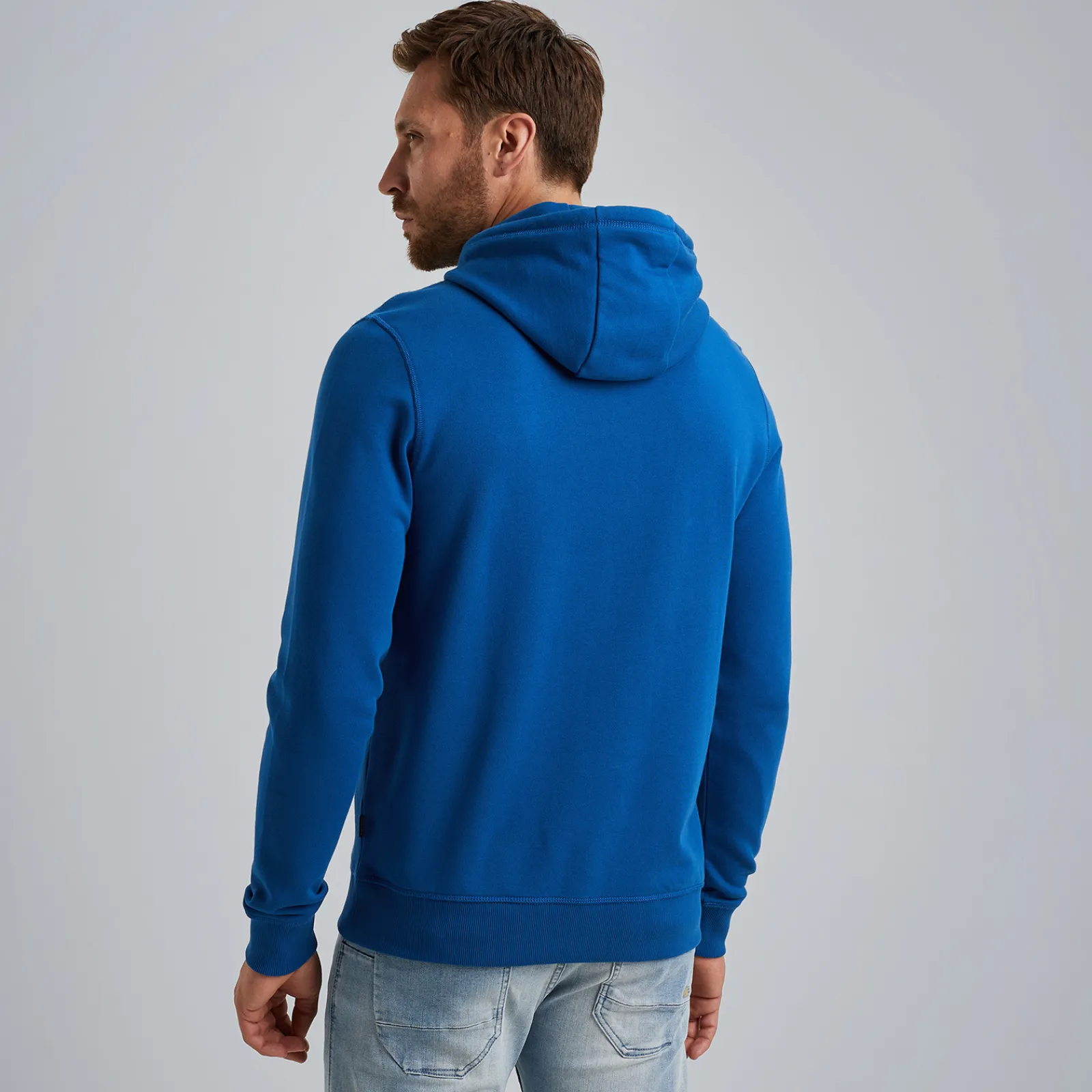 PME Legend Hoodie Met Artwork Blauw Sale