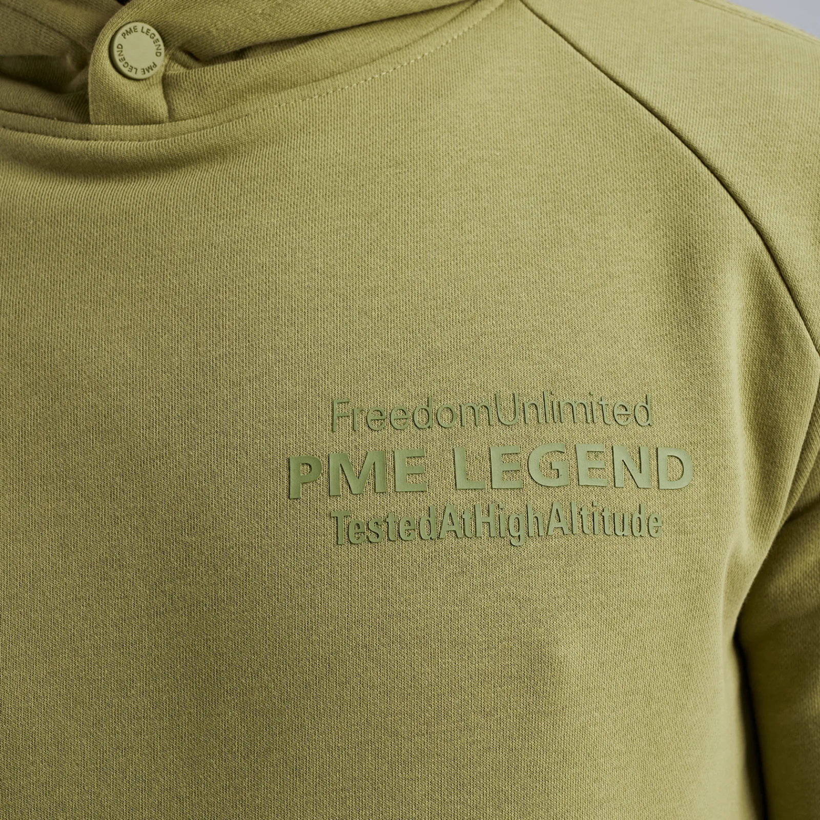 PME Legend Hoodie Van Terry Sweatstof Groen Fashion