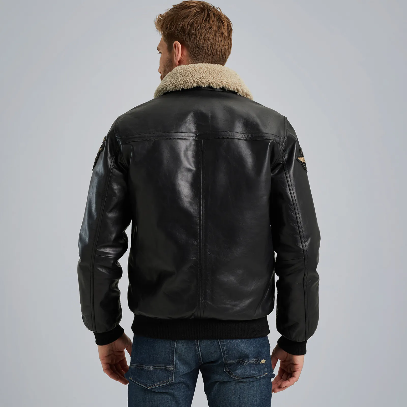 PME Legend Hudson Leren Jas Zwart Hot