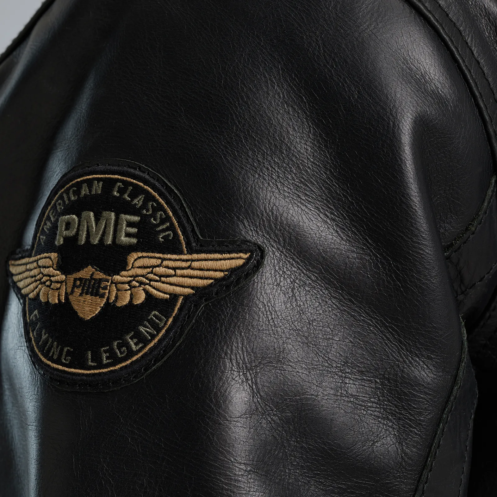 PME Legend Hudson Leren Jas Zwart Hot