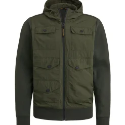 PME Legend Hybrid Jacket Met Capuchon Groen Best