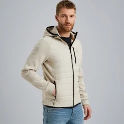 PME Legend Hybrid Jacket Met Capuchon Beige Store