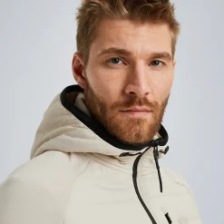 PME Legend Hybrid Jacket Met Capuchon Beige Store