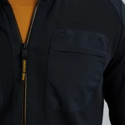 PME Legend Hybrid Jacket Van Een Materiaalmix Blauw Best