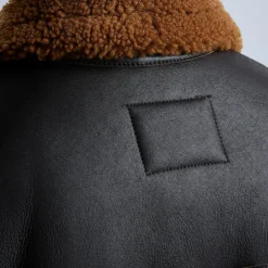 PME Legend Lammy Sheepskin Jacket Bruin Outlet