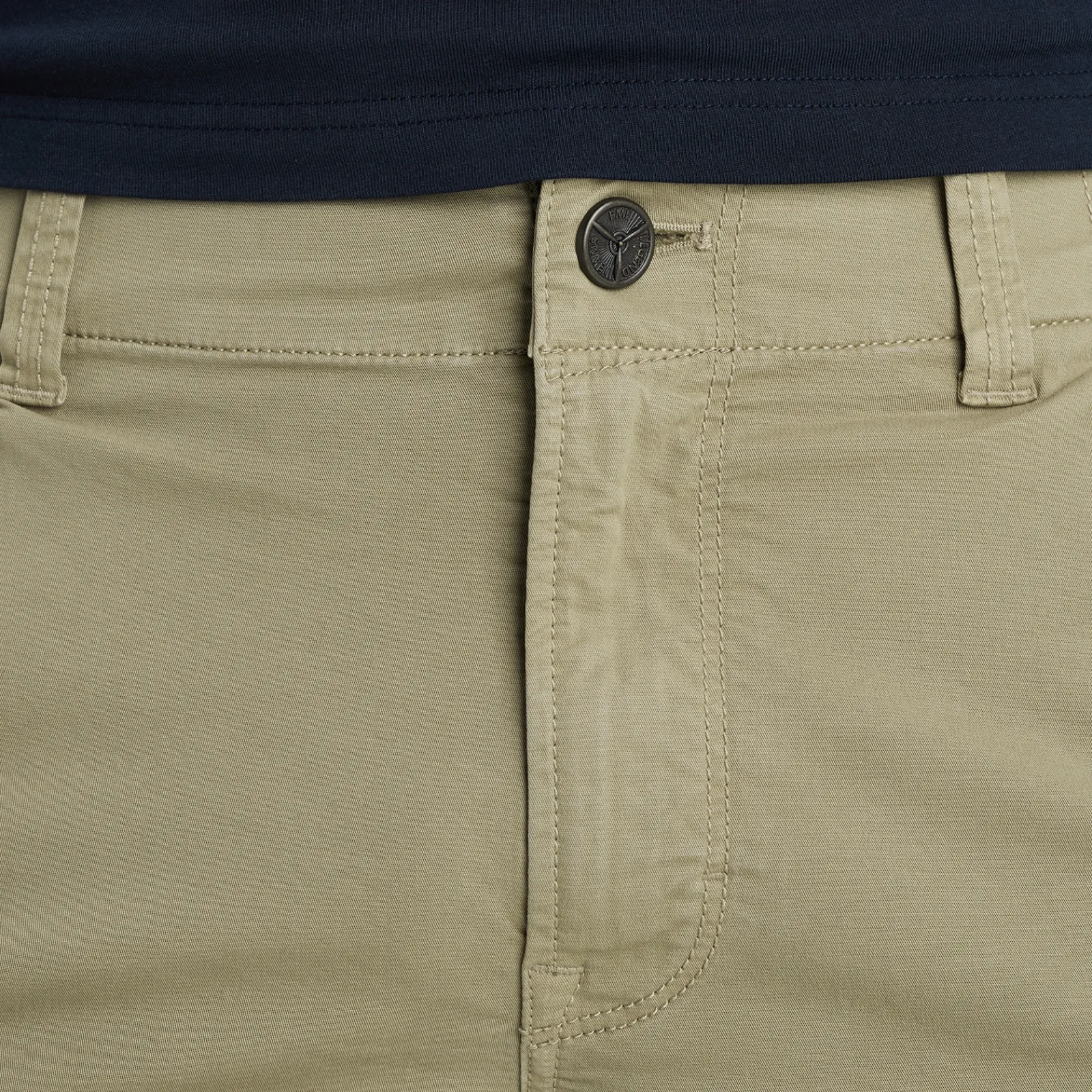 PME Legend Nordrop Tapered Fit Cargo Shorts Kaki Flash Sale