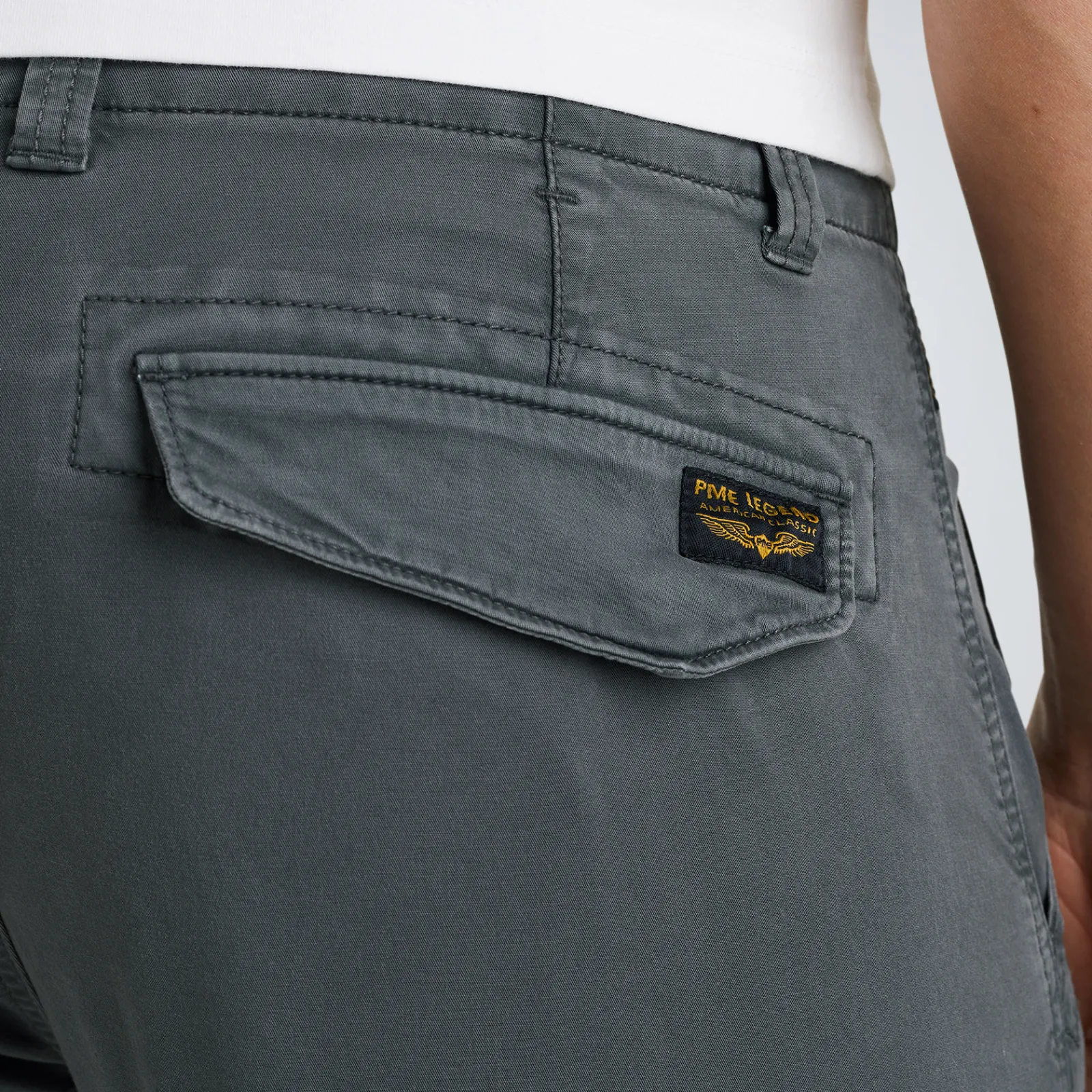 PME Legend Nordrop Tapered Fit Cargo Shorts Grijs Discount