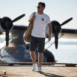 PME Legend Nordrop Tapered Fit Cargo Shorts Grijs Discount