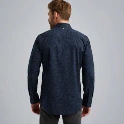 PME Legend Overhemd Met Allover Print Blauw Hot