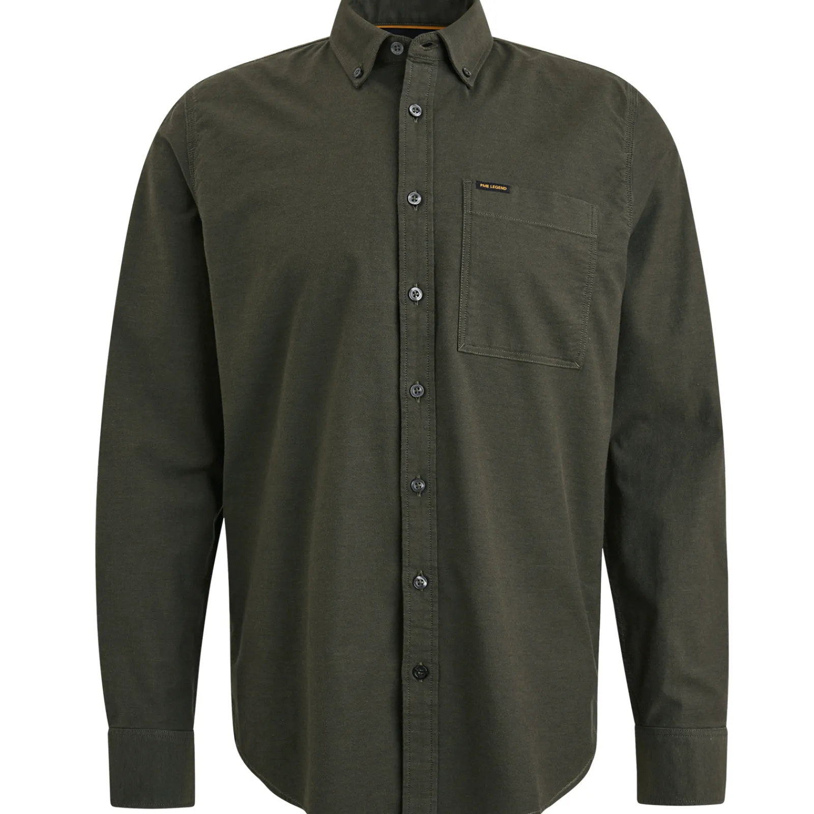 PME Legend Overhemd Met Borstzak Groen Flash Sale