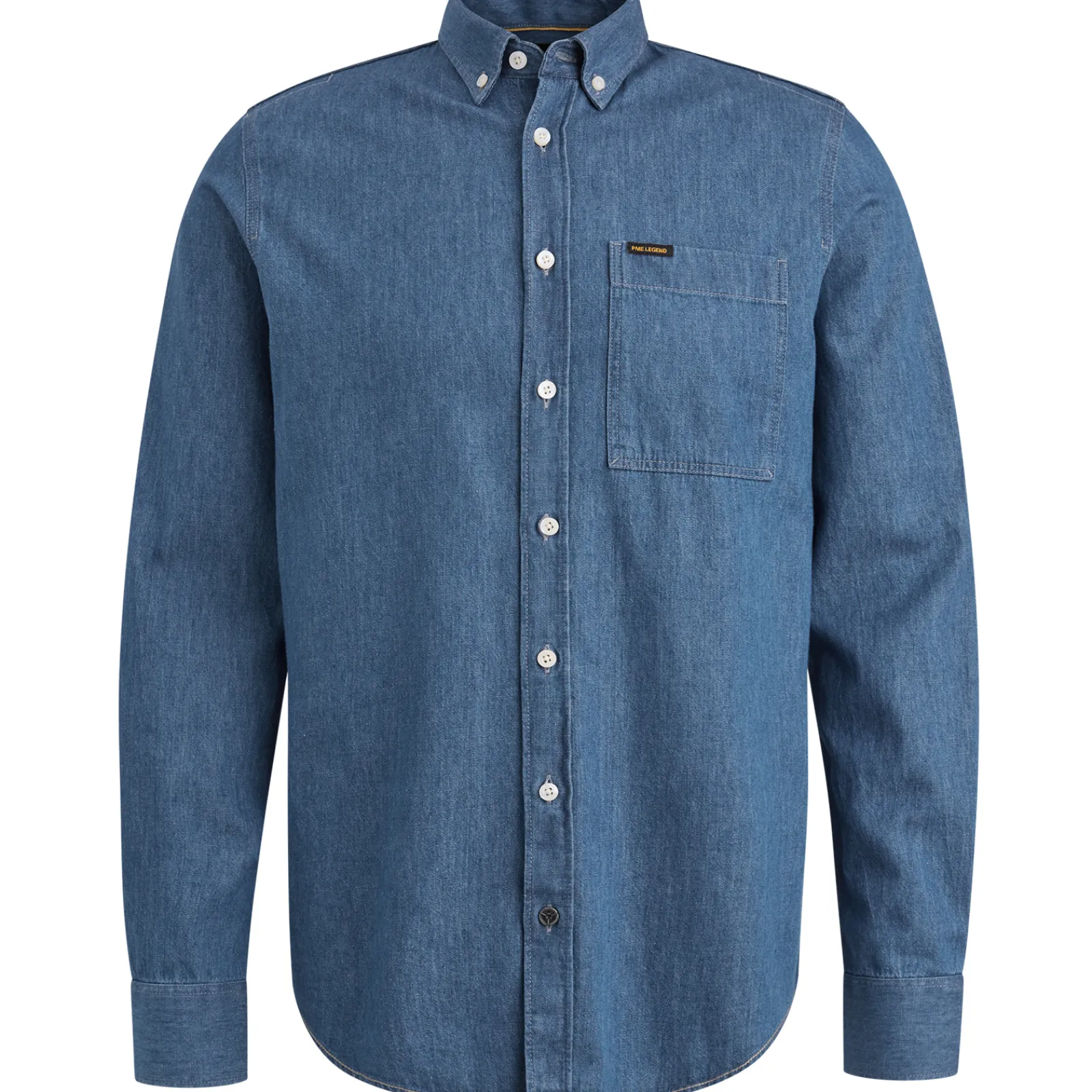 PME Legend Overhemd Met Indigo Wassing Blauw Cheap