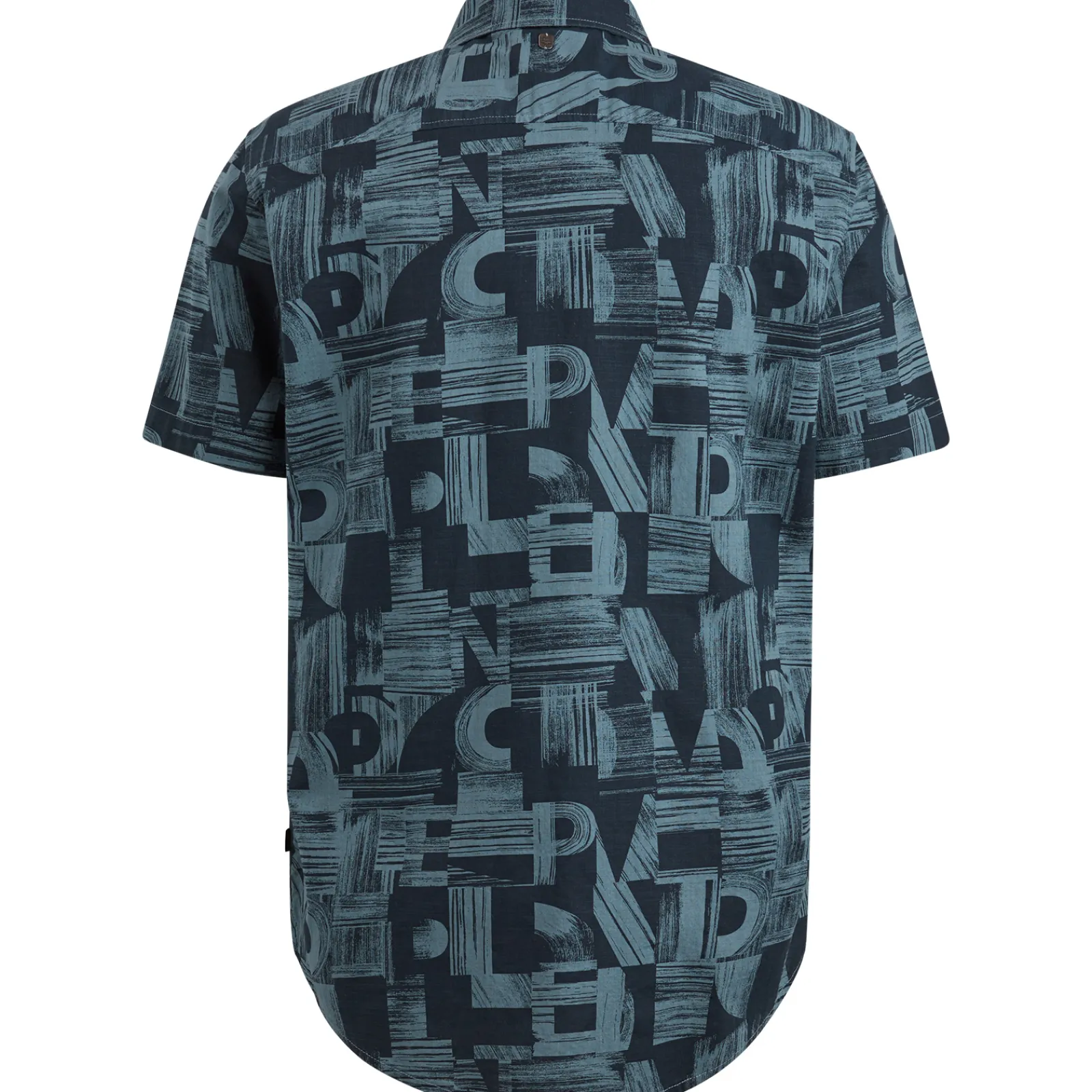 PME Legend Overhemd Met Korte Mouwen Blauw Store