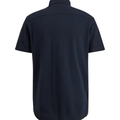 PME Legend Overhemd Met Korte Mouwen Blauw Outlet