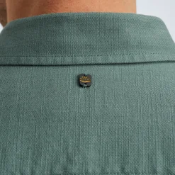 PME Legend Overhemd Met Korte Mouwen Blauw Shop