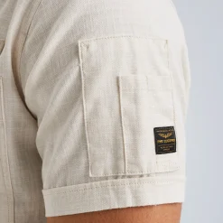 PME Legend Overhemd Met Korte Mouwen Beige Fashion
