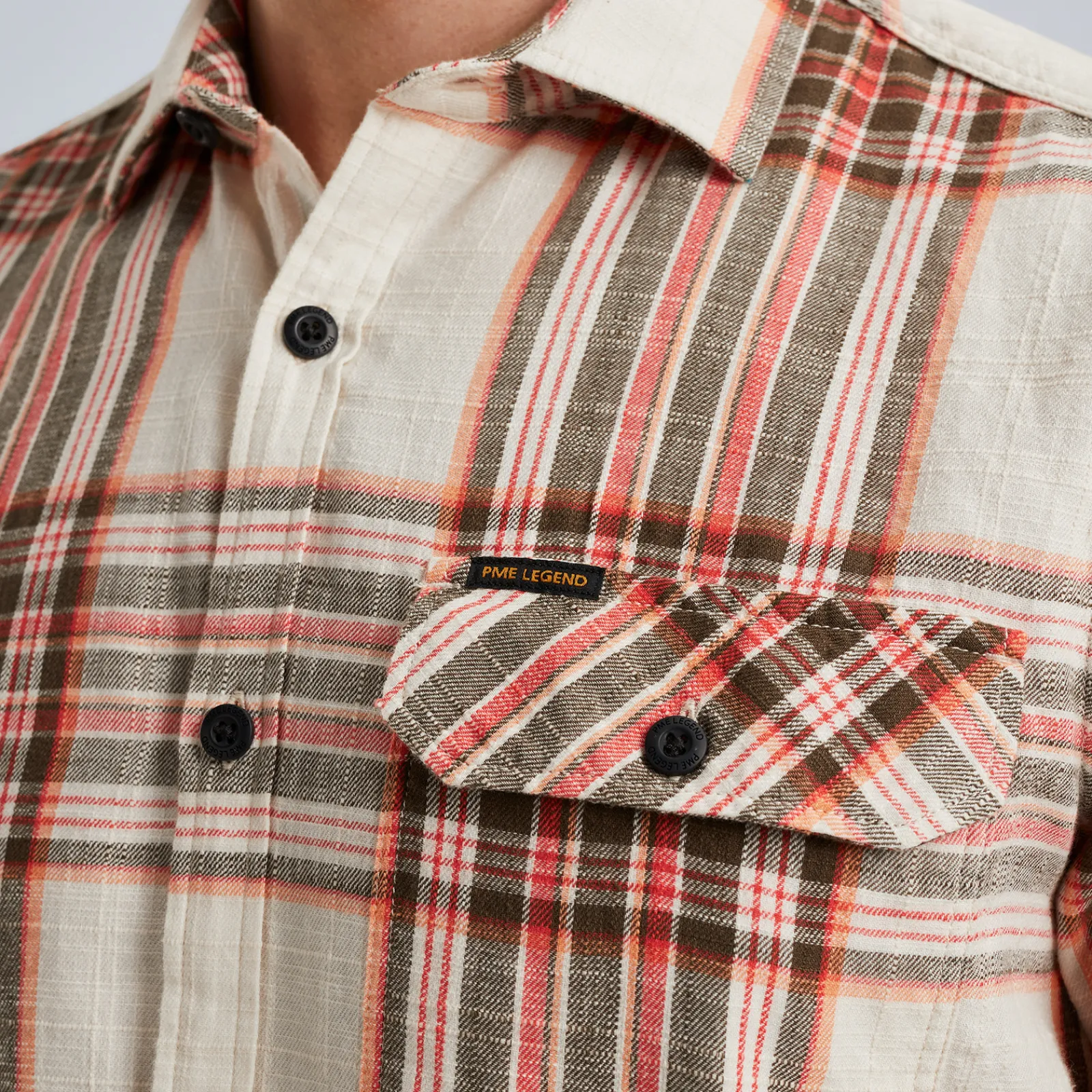 PME Legend Overhemd Met Korte Mouwen Roze Flash Sale