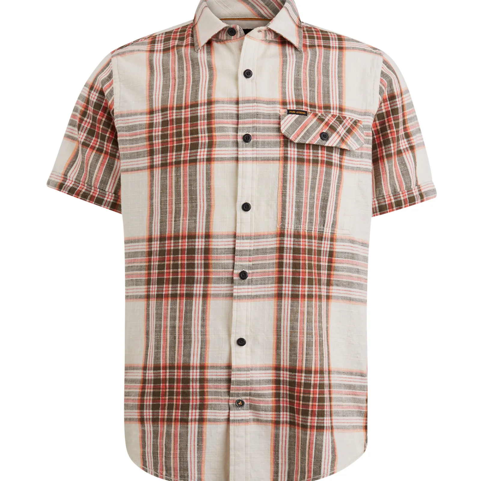 PME Legend Overhemd Met Korte Mouwen Roze Flash Sale