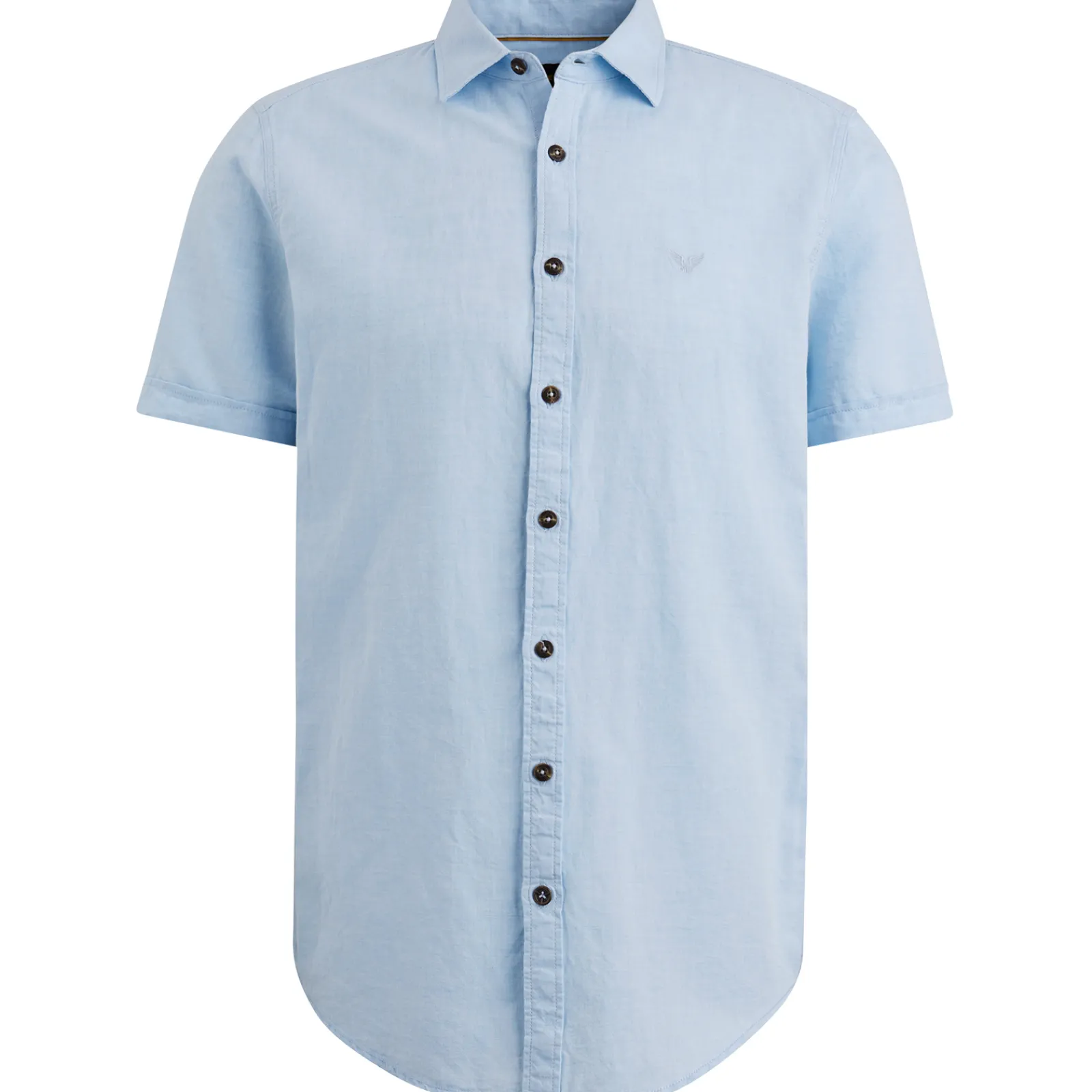 PME Legend Overhemd Met Korte Mouwen Blauw Sale