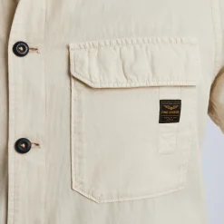 PME Legend Overhemd Met Korte Mouwen Beige New