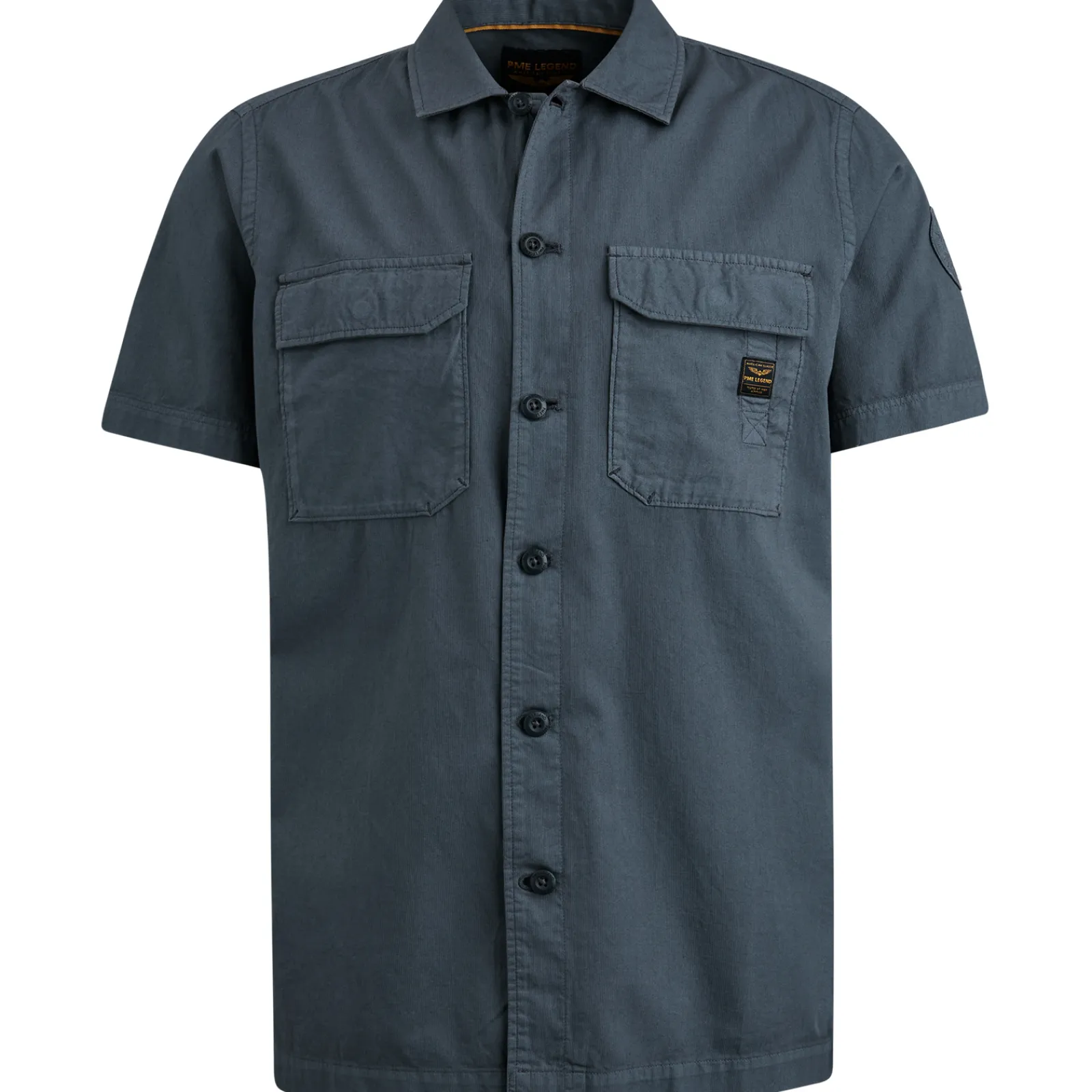 PME Legend Overhemd Met Korte Mouwen Grijs Best Sale