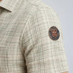 PME Legend Overhemd Met Korte Mouwen Beige Sale