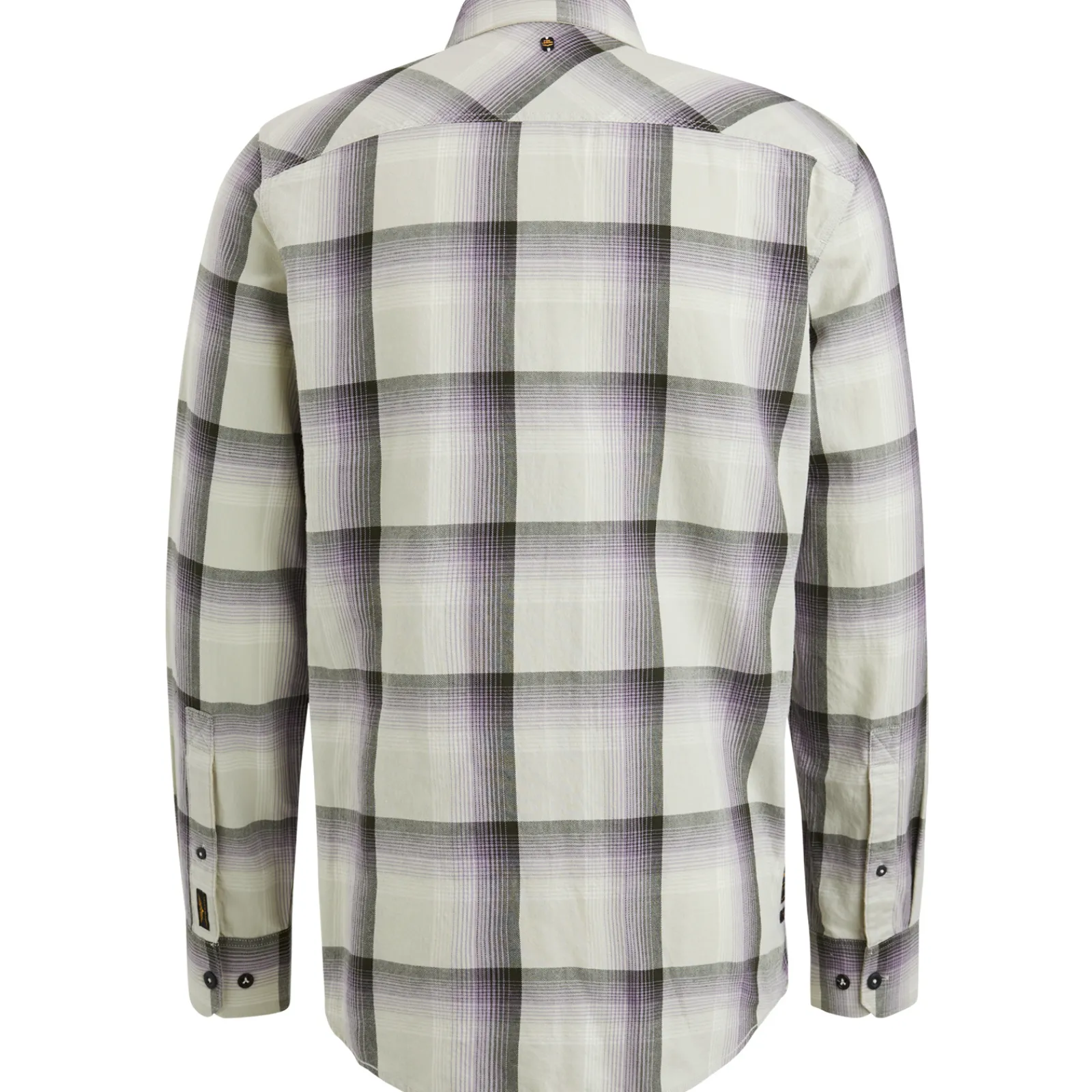 PME Legend Overhemd Met Ruitpatroon Grijs Store