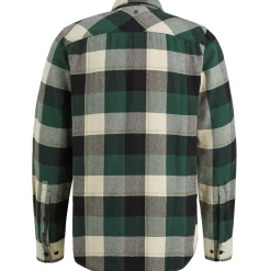 PME Legend Overhemd Met Ruitpatroon Groen Discount