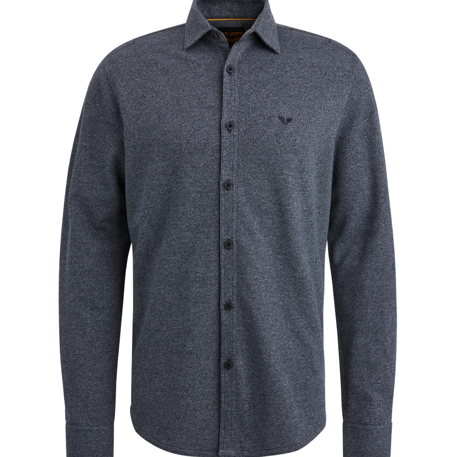 PME Legend Overhemd Met Wafelstructuur Blauw New