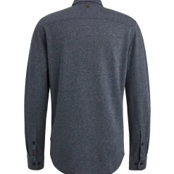 PME Legend Overhemd Met Wafelstructuur Blauw New