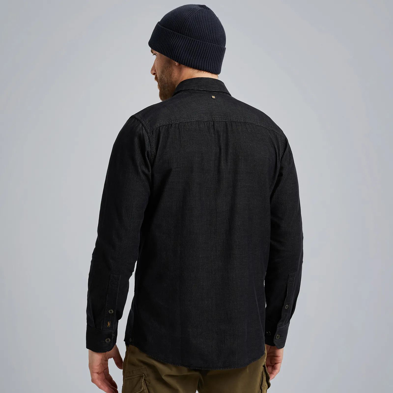 PME Legend Overhemd Van Corduroy Grijs Outlet