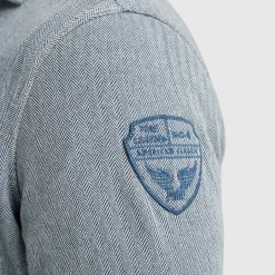 PME Legend Overhemd Van Katoen Blauw Sale