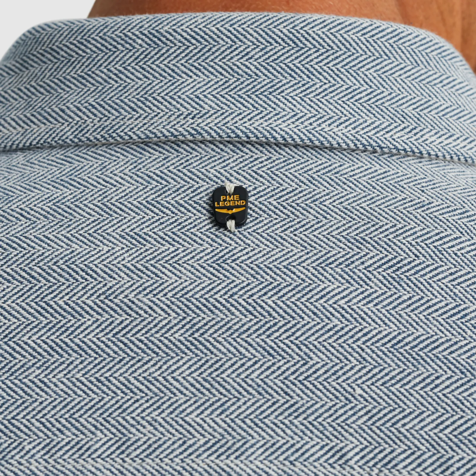 PME Legend Overhemd Van Katoen Blauw Sale