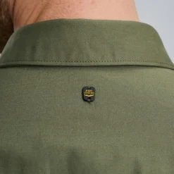 PME Legend Overhemd Van Katoenen Twill Groen Fashion