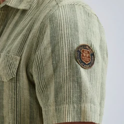 PME Legend Overhemd Van Katoen/linnen Blauw Shop