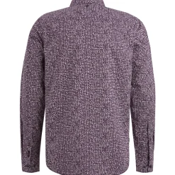 PME Legend Overhemd Van Poplin Katoen Paars Discount