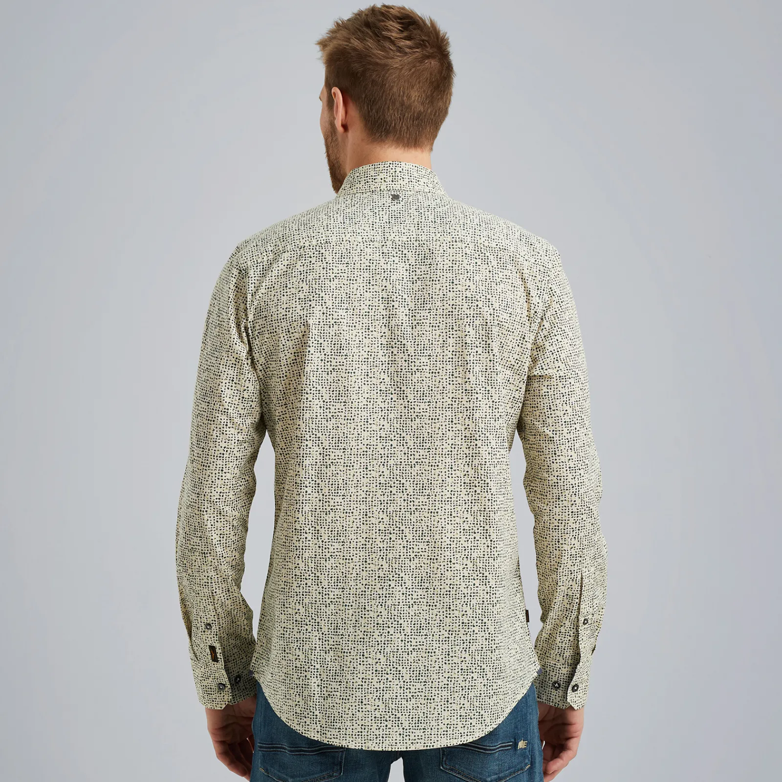 PME Legend Overhemd Van Poplin Katoen Beige Shop